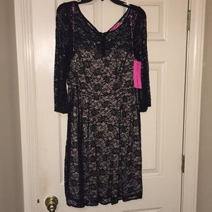 Betsey Johnson Lace Cocktail Dress